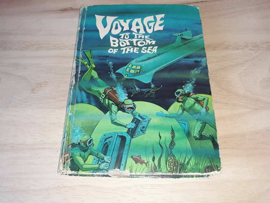 Voyage to the Bottom of the Sea by Raymond Jones 1965 Whitman HC Book