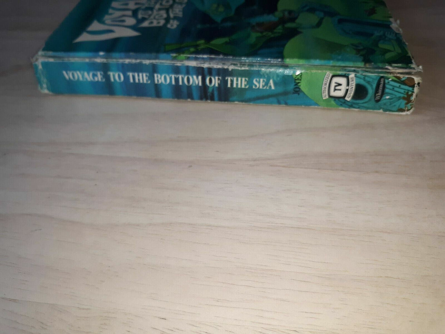 Voyage to the Bottom of the Sea by Raymond Jones 1965 Whitman HC Book