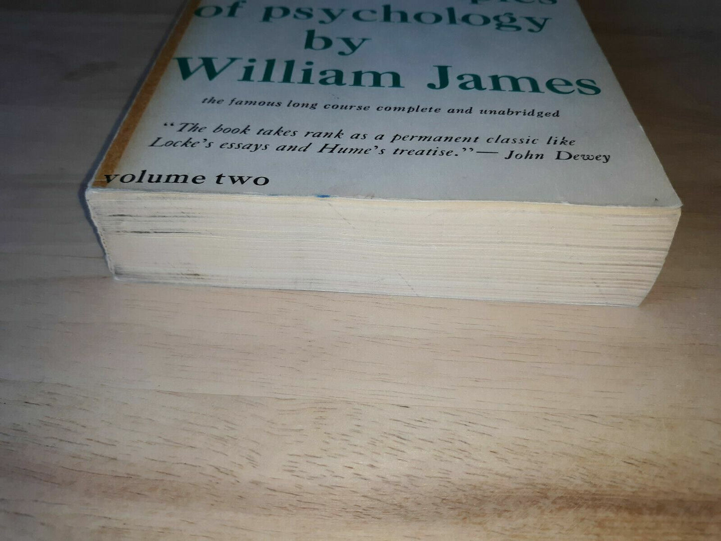 The Principles of Psychology, Vol. 2: By James, William 1950 Authorized Edition