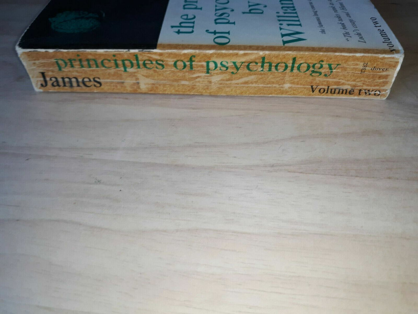 The Principles of Psychology, Vol. 2: By James, William 1950 Authorized Edition