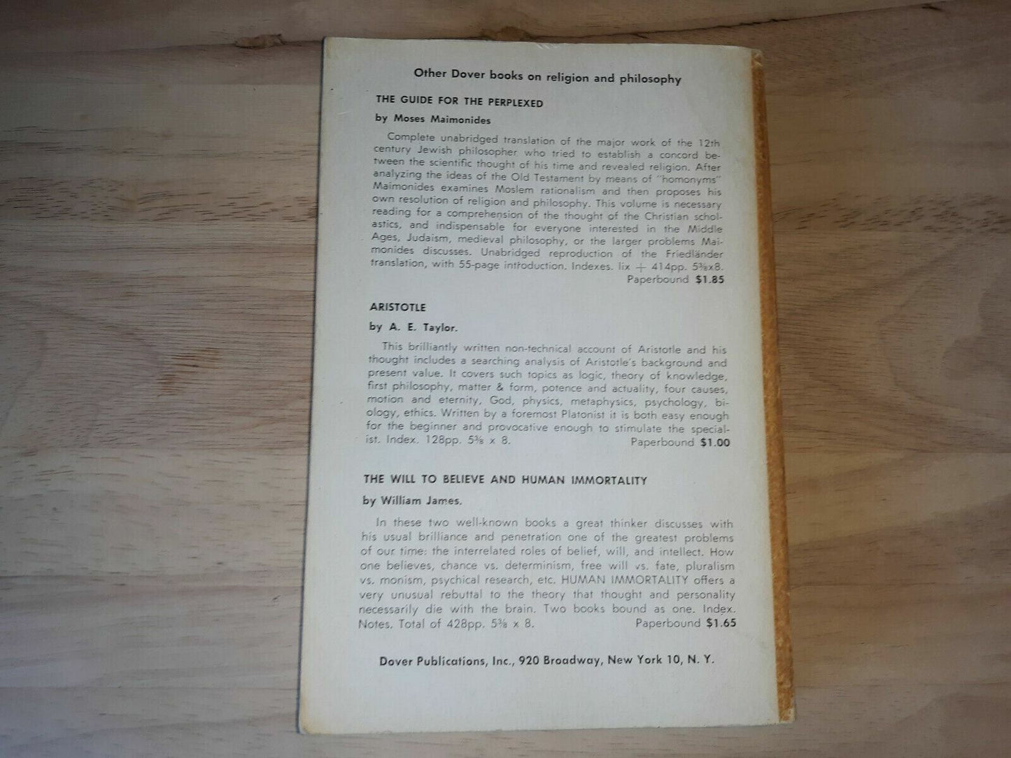 The Principles of Psychology, Vol. 2: By James, William 1950 Authorized Edition