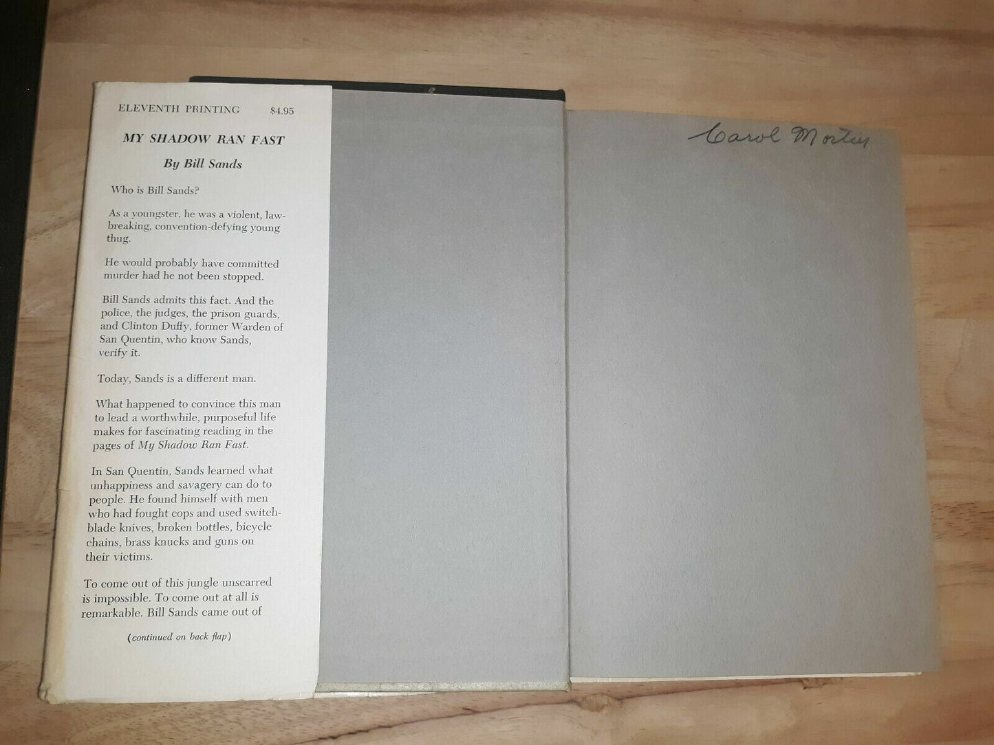 Vintage 1965 Edition My Shadow Ran Fast by Bill Sands