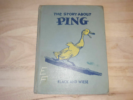 THE STORY ABOUT PING by Marjorie Flack and Kurt Wiese ~ c1933. HC