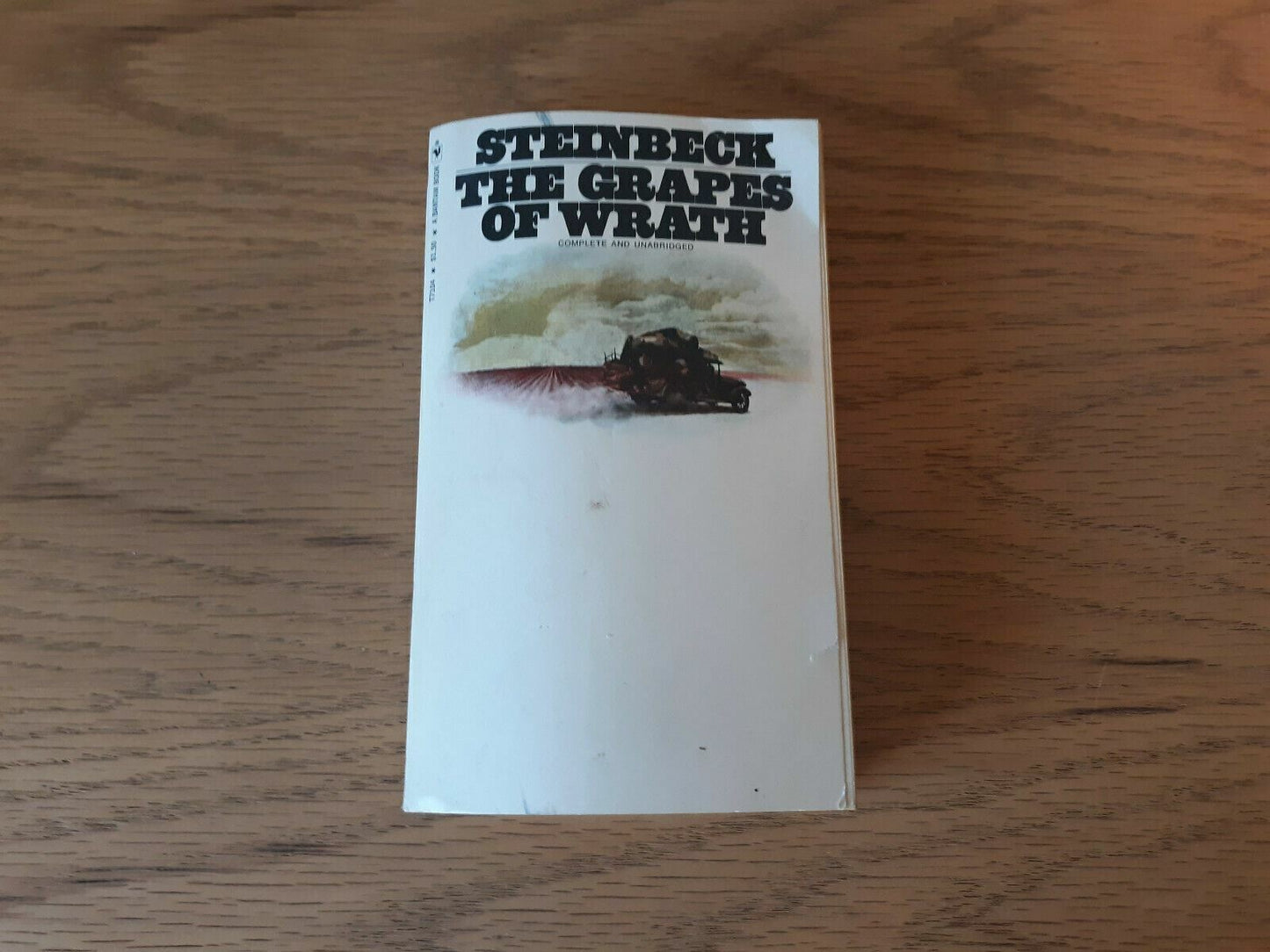 The Grapes of Wrath by John Steinbeck 1970 Bantam Paperback