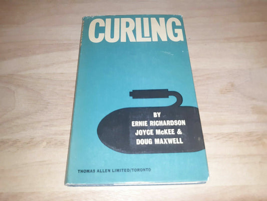 Curling Vintage Hardcover Book HCDJ 1962 Richardson