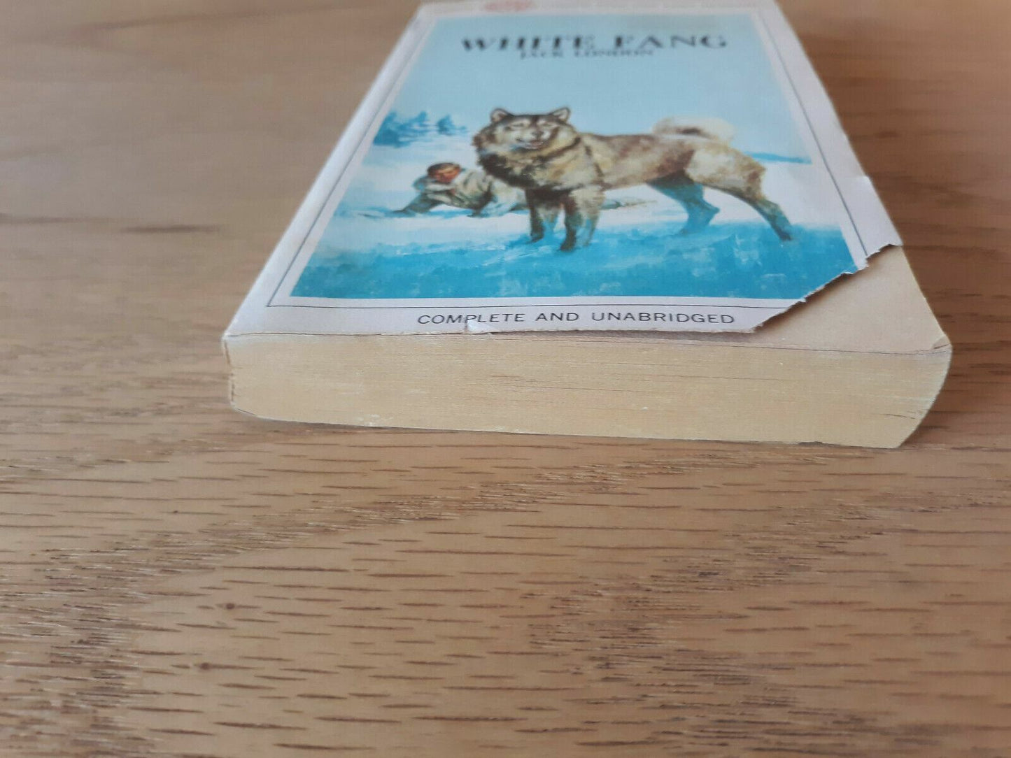 White Fang/Jack London/1968 paperback Magnum Easy Eye Books