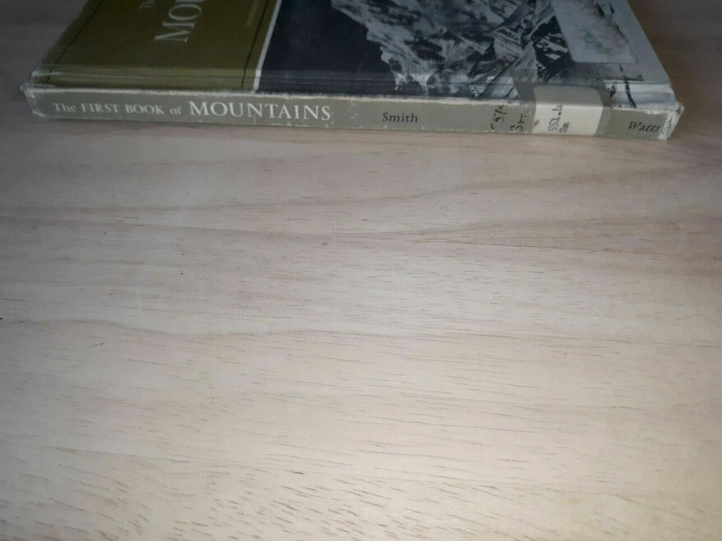 The First Book Of Mountains Frances Smith 1964 Illustrated