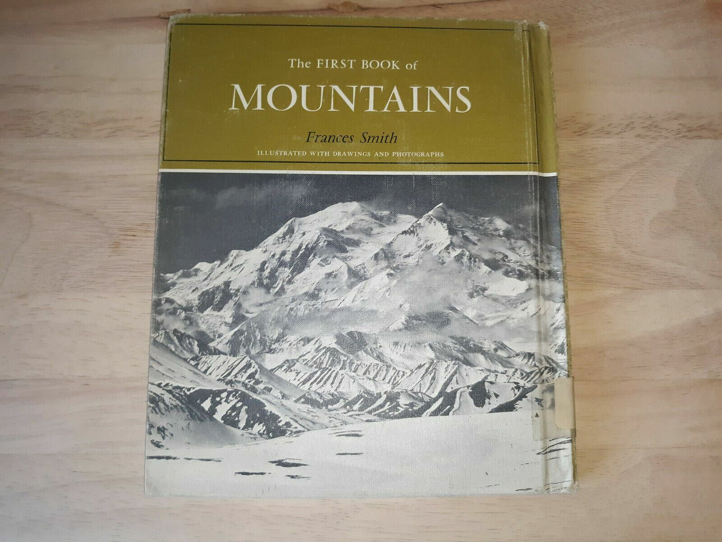 The First Book Of Mountains Frances Smith 1964 Illustrated