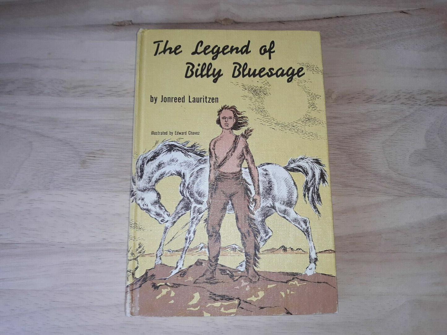 The Legend of Billy Bluesage by Jonreed Lauritzen, HC 1961