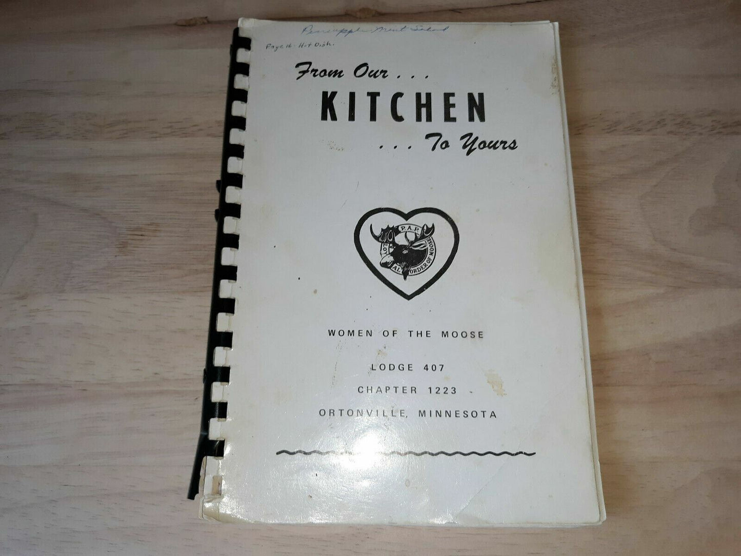 From Our Kitchen To Yours Women Of The Moose Lodge 407 Cookbook