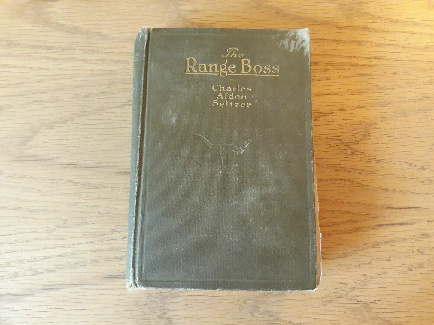 The Range Boss. Charles Alden Seltzer. 1916 A C McClurg Hardcover