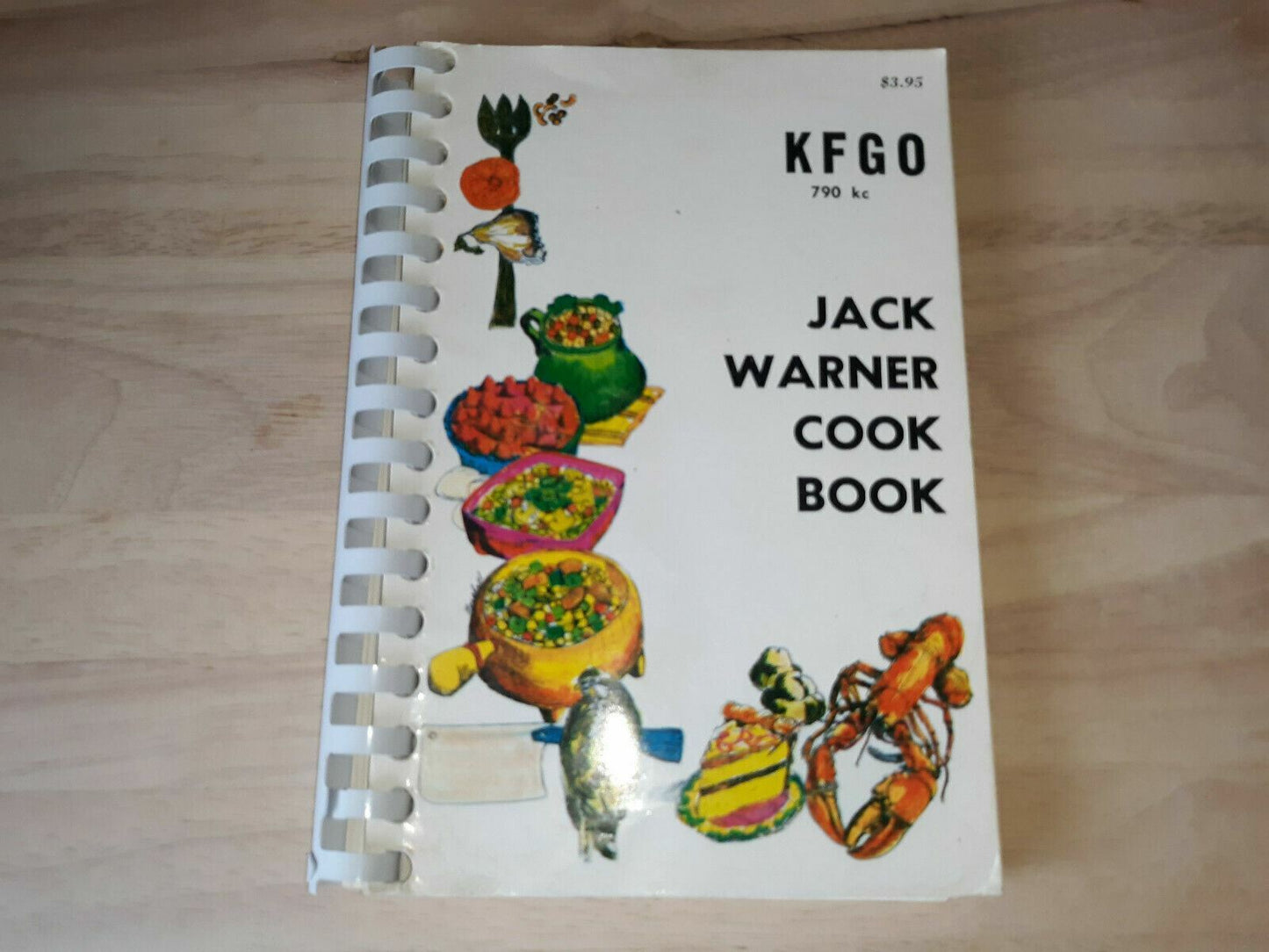 KFGO Jack Warner Cook Book 790 Kc