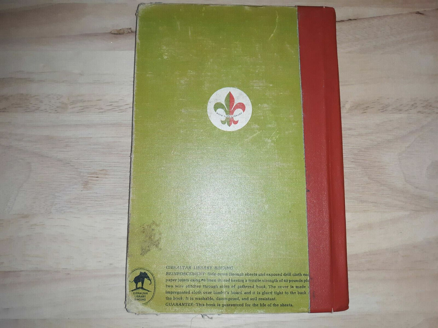 Vtg 1963 The Boys Life Book Of Football Stories Boy Scouts Random House HC Child