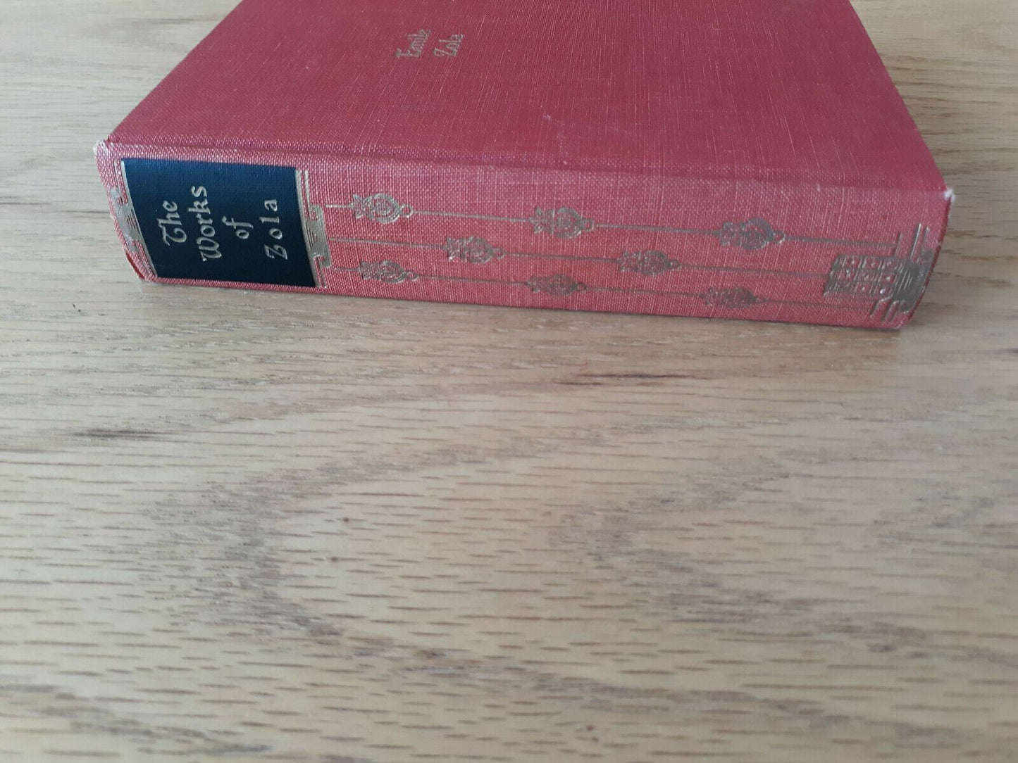 The Works Of Emile Zola Black's Readers Service Company Hardcover