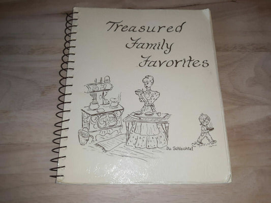 Treasured Family Favorites 1985 Du Schlechtal Virginia Wanzek