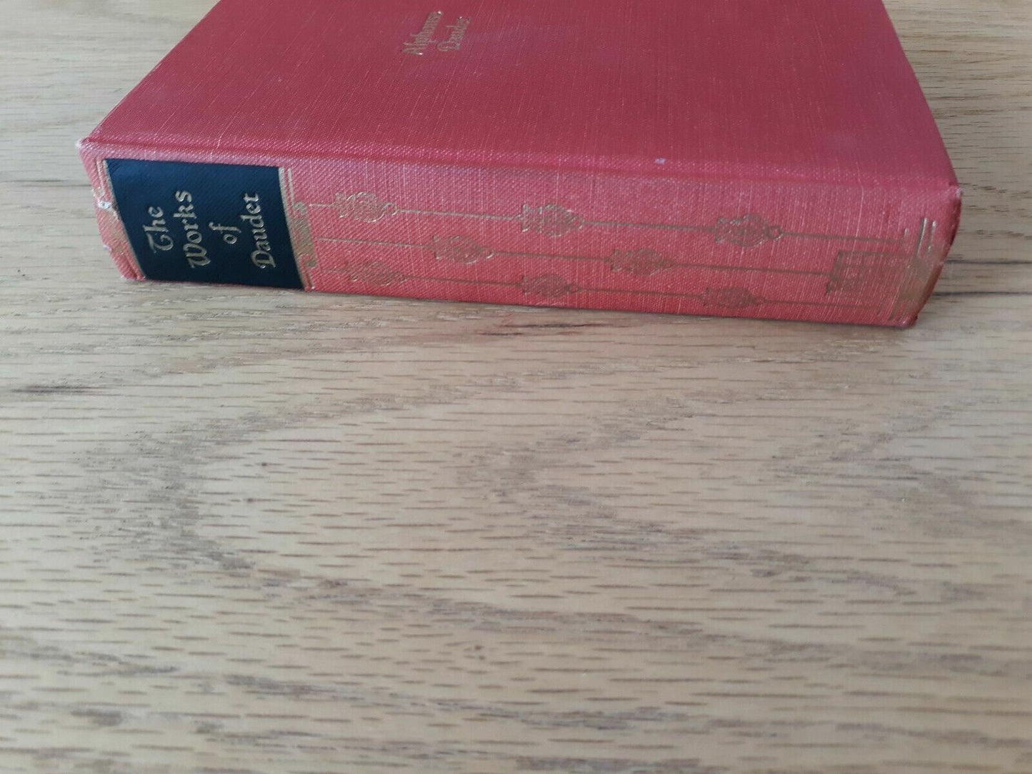 The Works Of Alphonse Daudet Black's Readers Service Company Hardcover