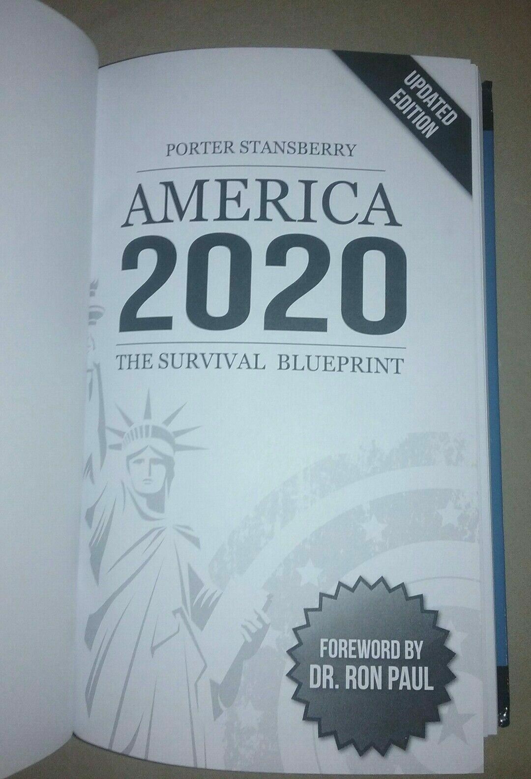 AMERICA 2020 The Survival Blueprint STANSBERRY (Hardcover, 2015 Updated Edition)