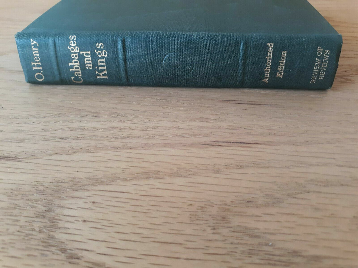 Cabbages and Kings HC 1915 O. Henry Doubleday Page & Company Authorized Edition
