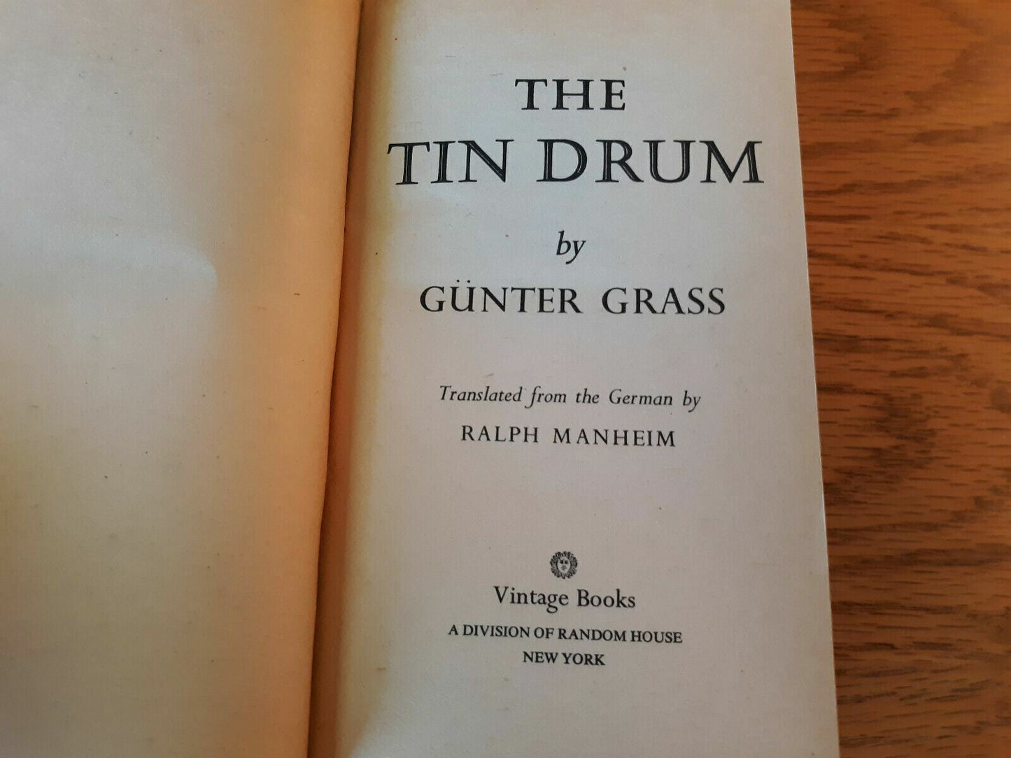 The Tin Drum by Gunter Grass 1962