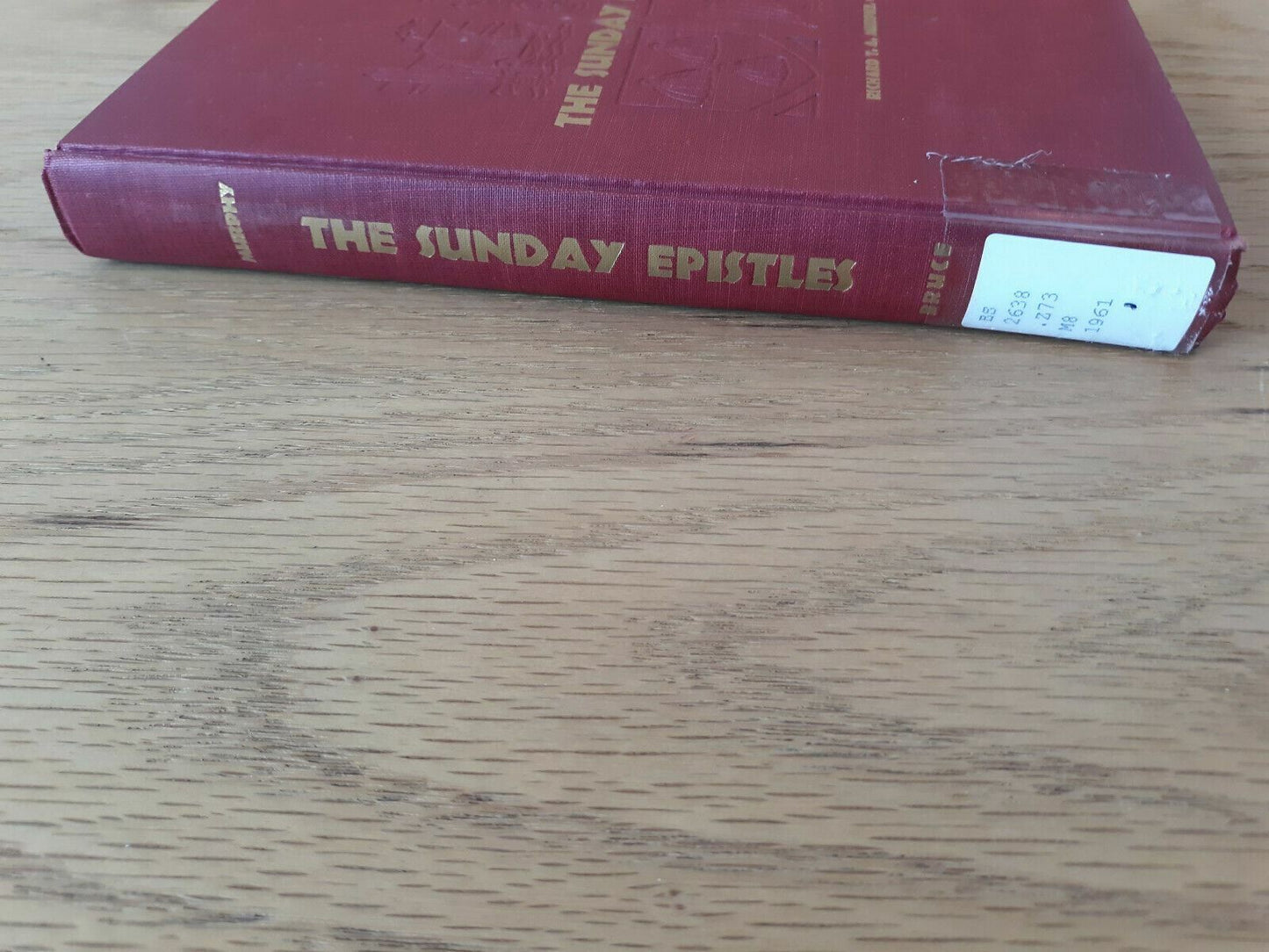 The Sunday Epistles by Richard T A Murphy (1961, Hardcover) Bruce