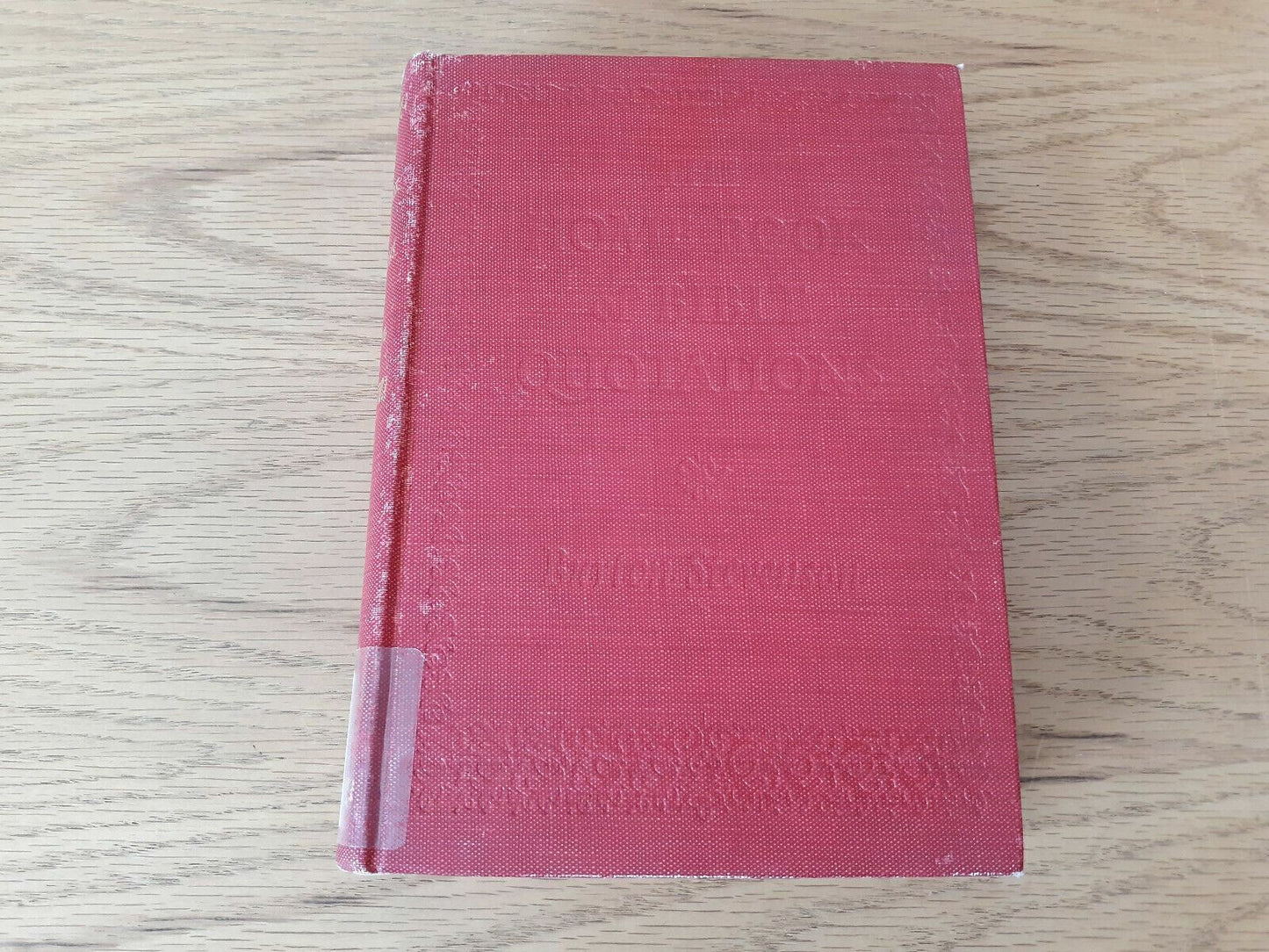 The Home Book of Biblical Quotations Hardcover 1949 Harper & Brothers