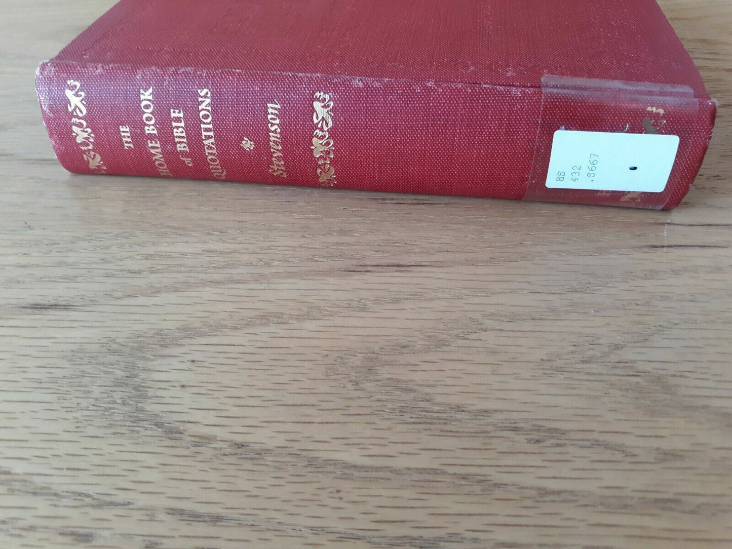 The Home Book of Biblical Quotations Hardcover 1949 Harper & Brothers