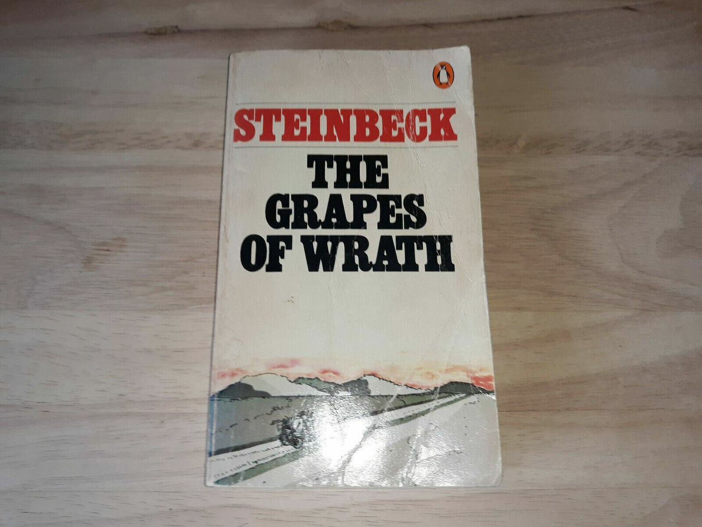 The Grapes of Wrath by John Steinbeck 1985 Penguin Books