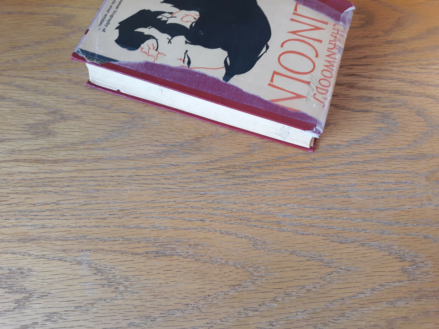 Abraham Lincoln Lord Charnwood 1917 Hardcover Garden City