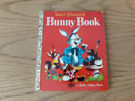 Walt Disney’s Bunny Book 1969 Little Golden Book D111 Edition