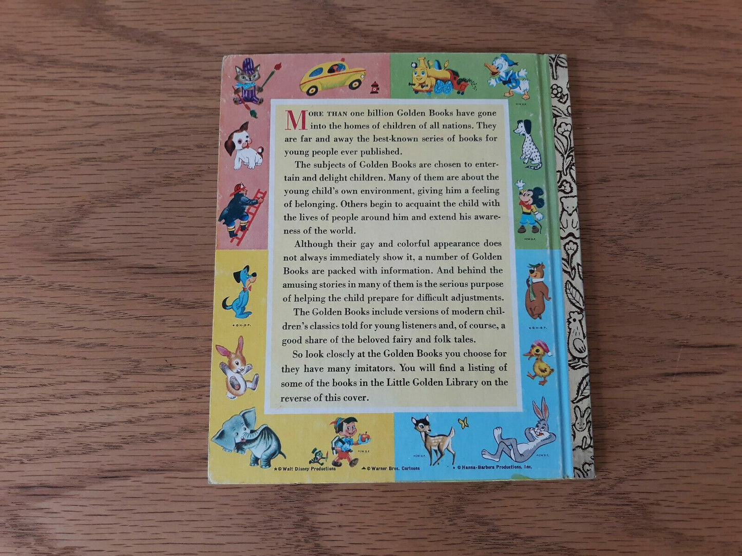 Walt Disney’s Bunny Book 1969 Little Golden Book D111 Edition