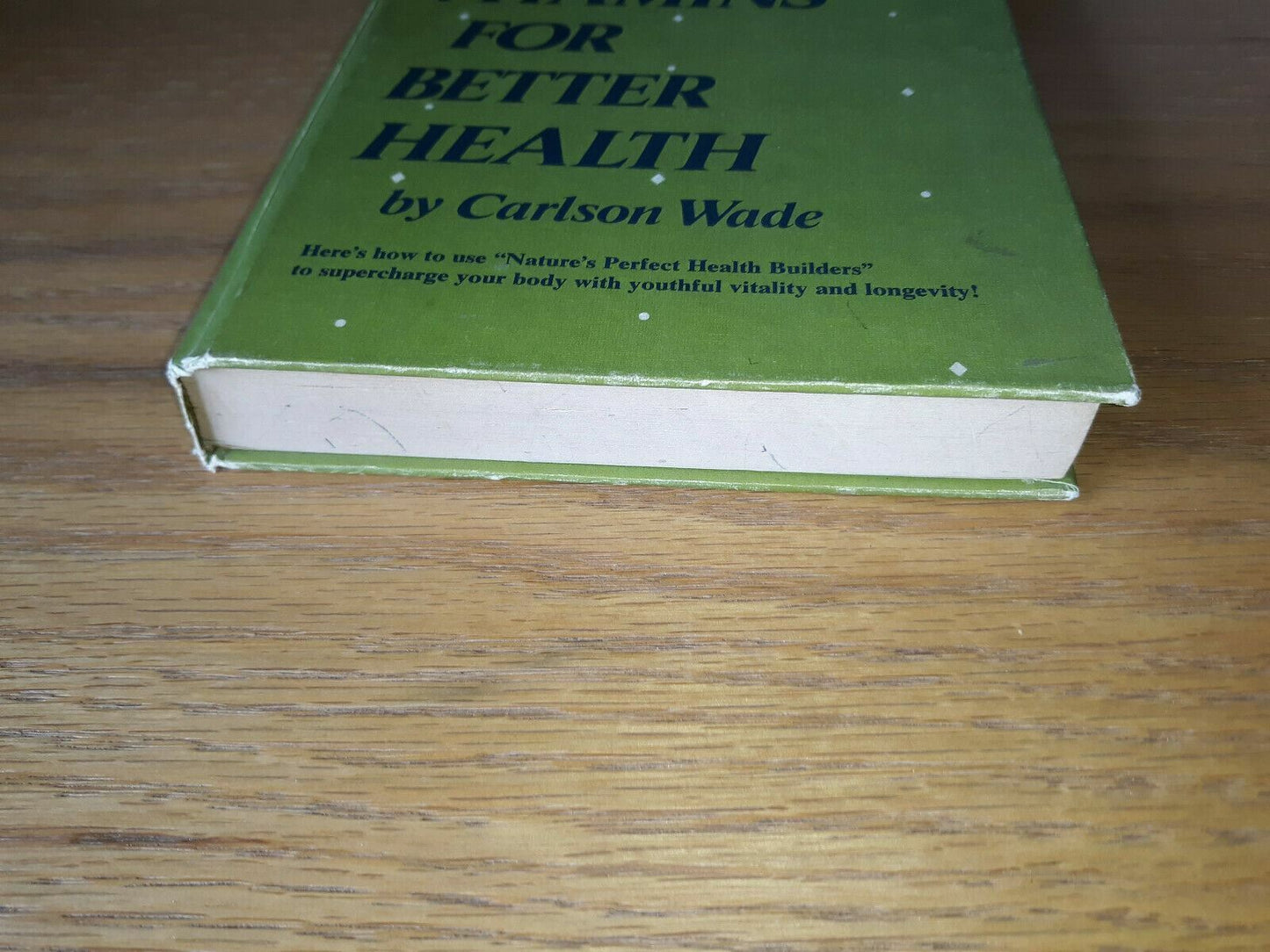 The miracle of organic vitamins for better health by Wade, Carlson Parker Pub.