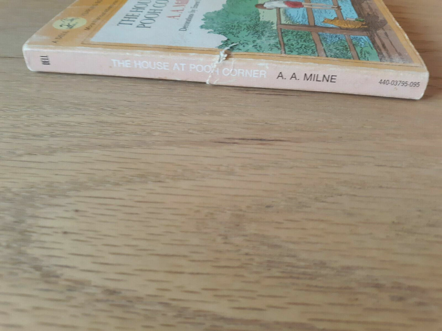 The House at Pooh Corner by A. A. Milne 1971 Dell Yearling Book PB