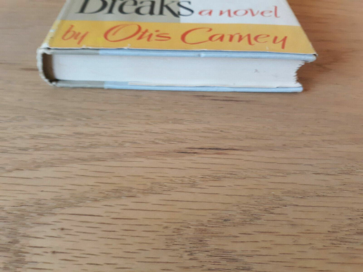 When the Bough Breaks a Novel by Otis Carney 1957