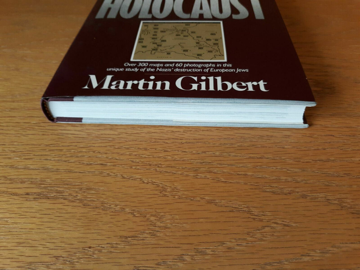 The Macmillan Atlas of the Holocaust by Martin Gilbert 1982