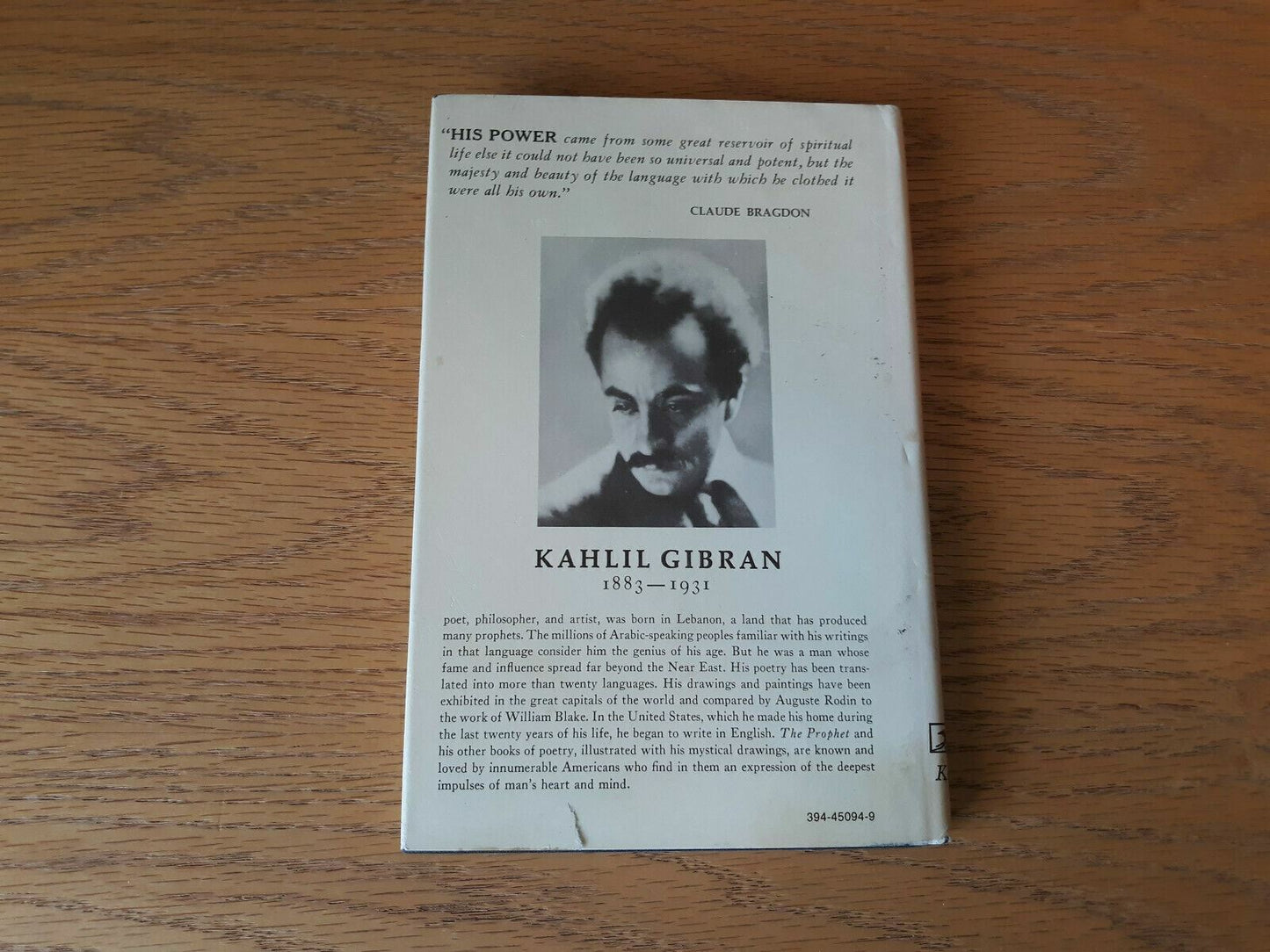 The Wanderer by Kahlil Gibran 1977