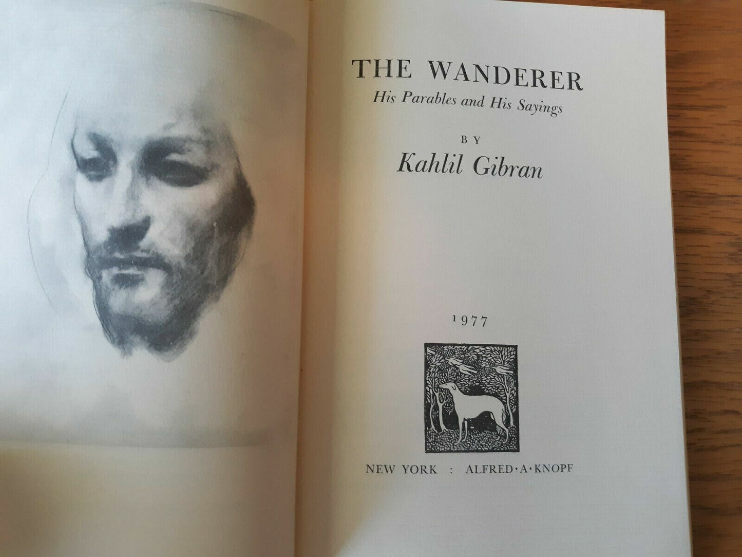 The Wanderer by Kahlil Gibran 1977