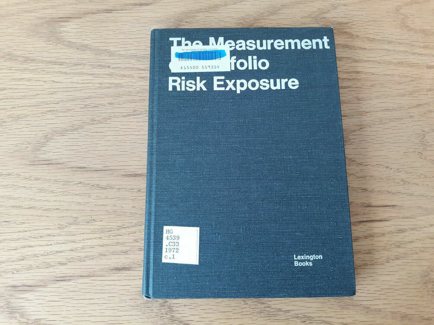 The Measurement of Portfolio Risk Exposure by Frank Campanella 1972