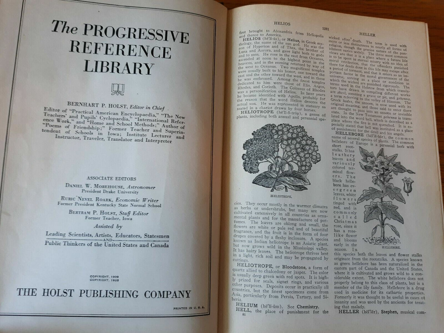 The Progressive Reference Library with Loose Leaf Revision Service Vol 4 1930