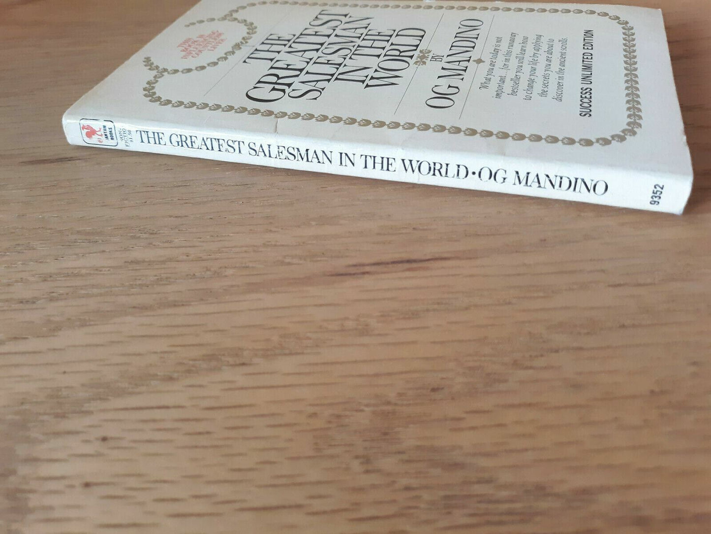 The Greatest Salesman In The World by Og Mandino 1974 paperback