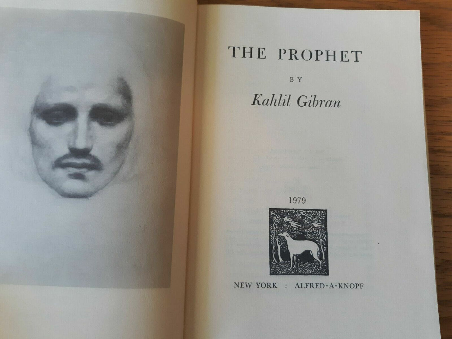 The Prophet  by Kahlil Gibran 1979