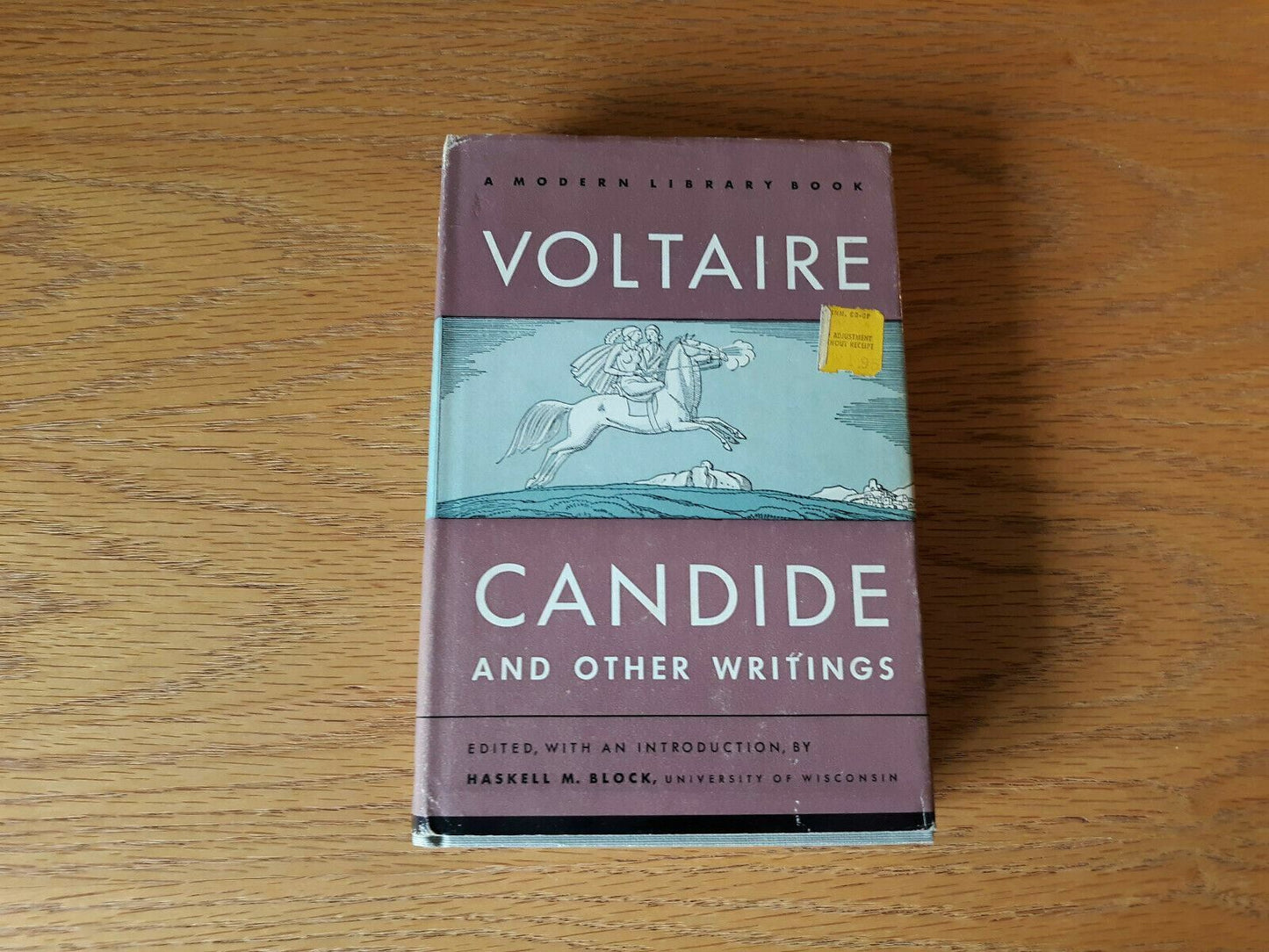 Voltaire Candide and Other Writings Modern Library 1956