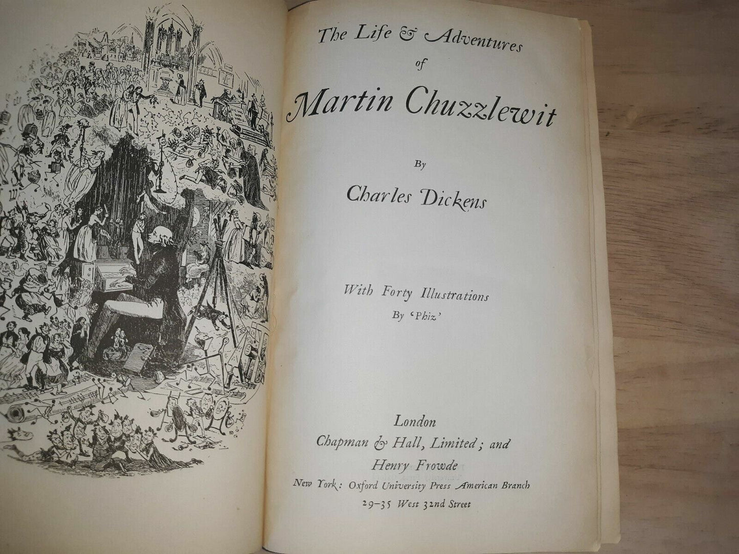 The Life And Adventures Of Martin Chuzzlewit Charles Dickens Oxford India Paper