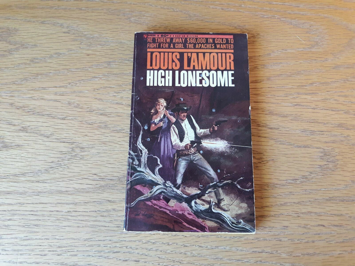 1969 Louis l’Amour High Lonesome Paperback Bantam Books