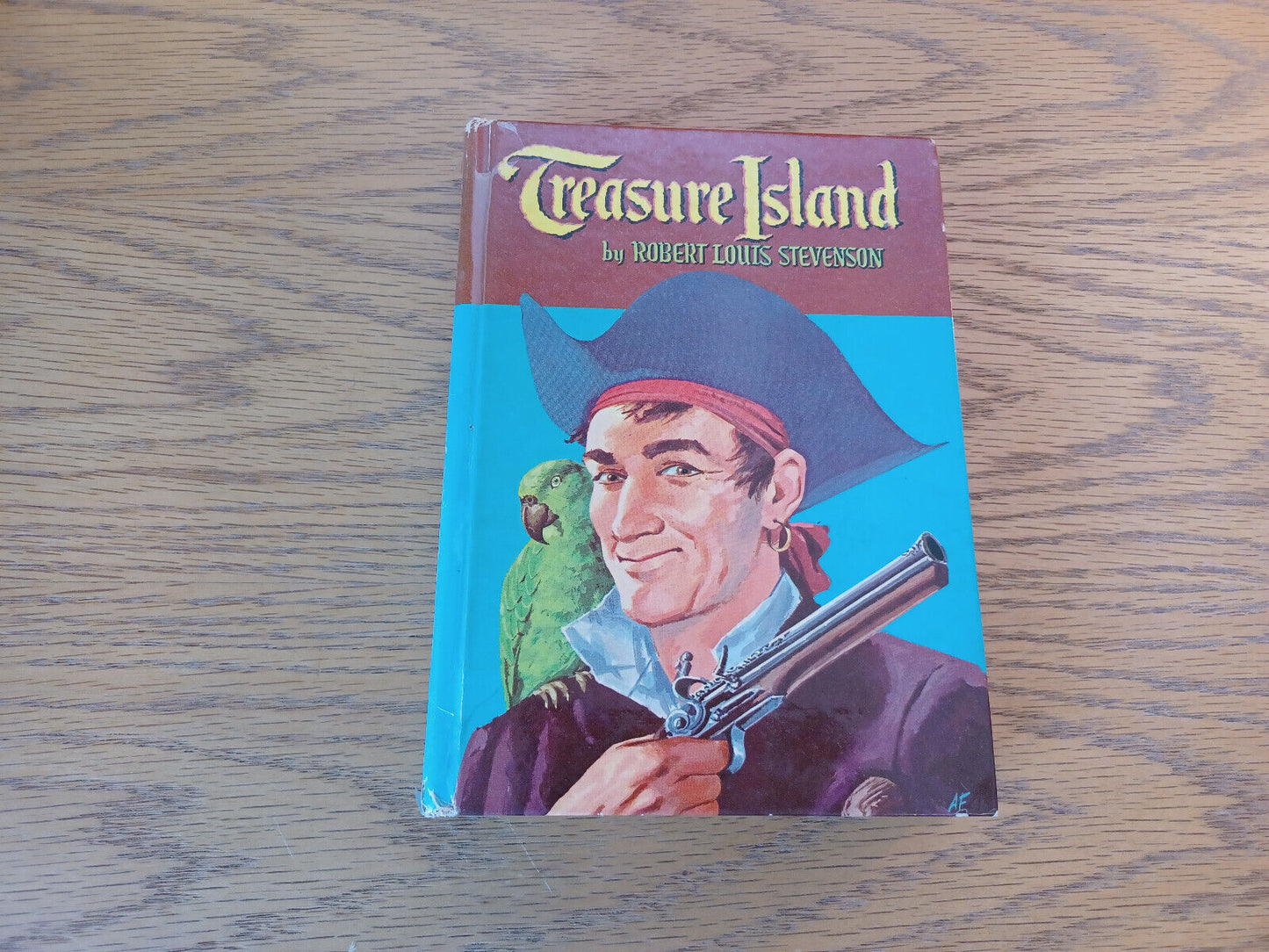 Treasure Island Robert Louis Stevenson 1955 Hardcover Whitman