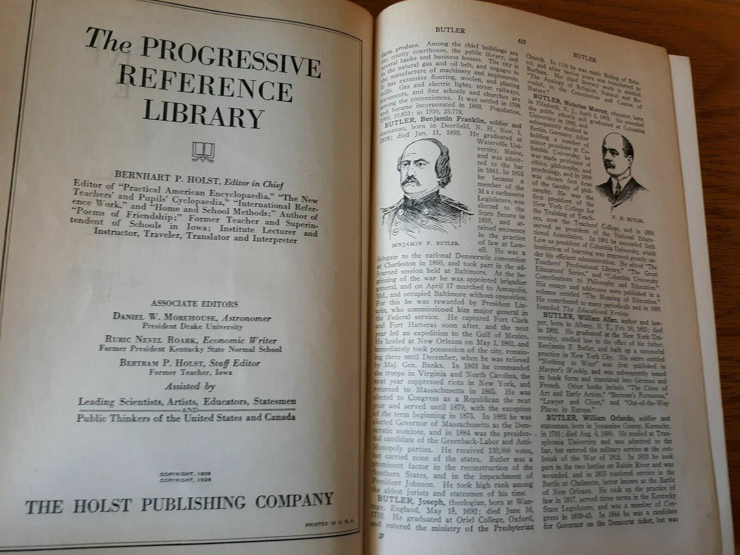 The Progressive Reference Library with Loose Leaf Revision Service Vol 2 1930