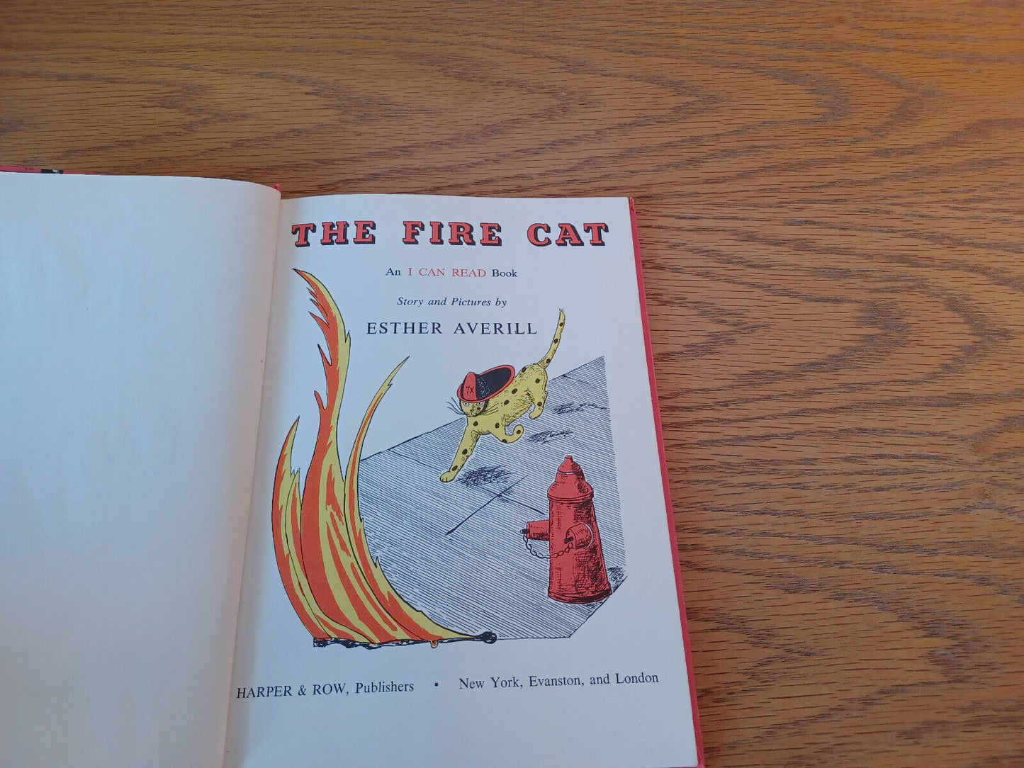 The Fire Cat Esther Averill 1960 Hardcover Harper & Row