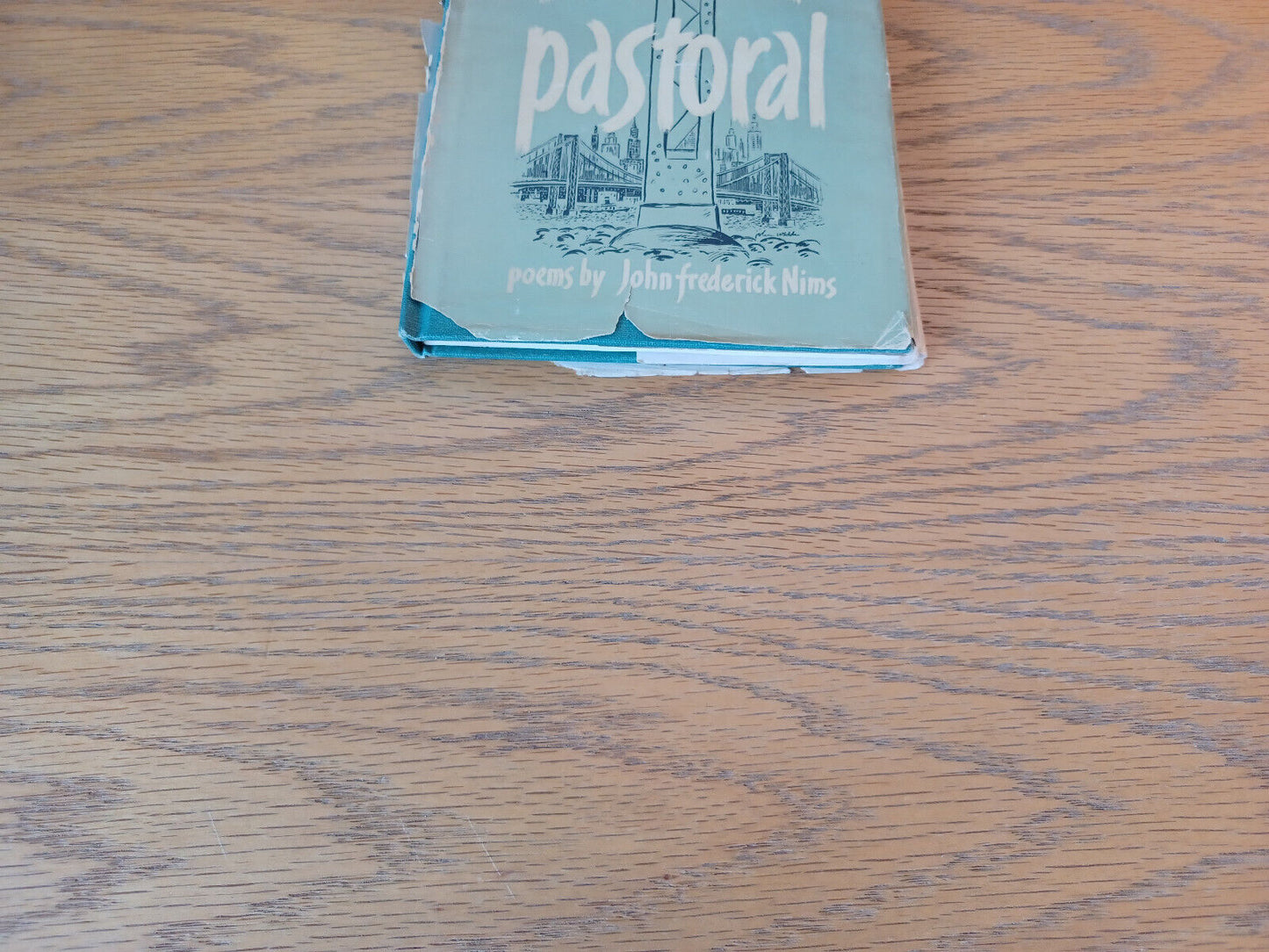 The Iron Pastoral John Frederick Nims 1947 Hardcover Dust Jacket 1st Ed William