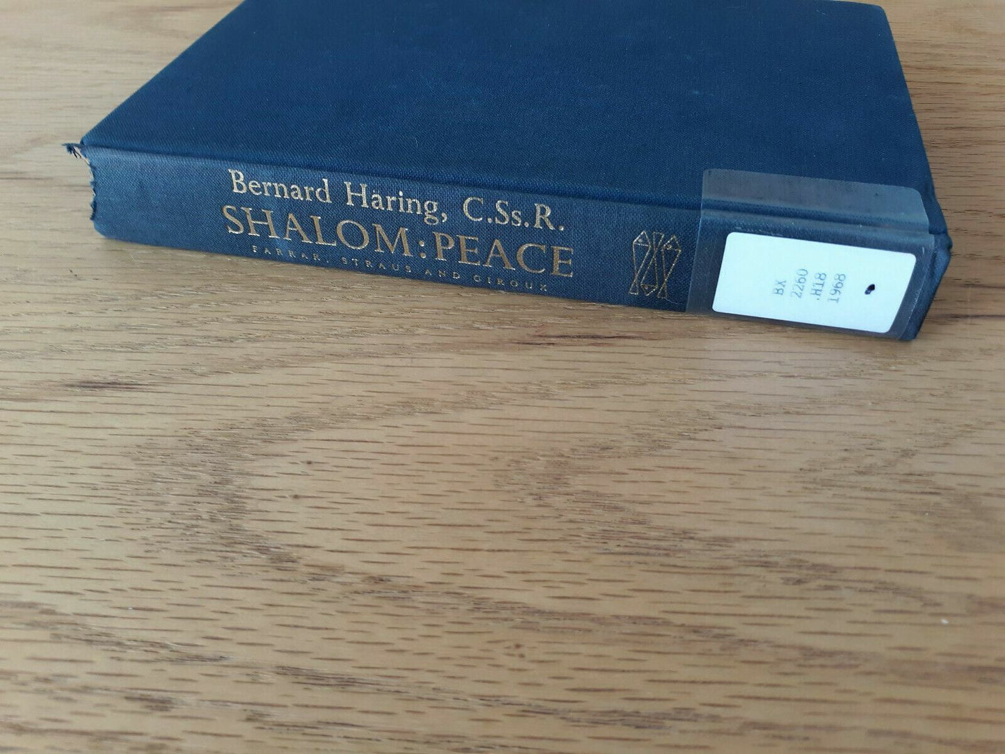 SHALOM: Peace; The Sacrament of Reconciliation - Bernard Haring, 1968, Catholic