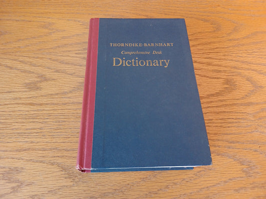 Thorndike Barnhart Comprehensive Desk Dictionary by Clarence Barnhart 1965