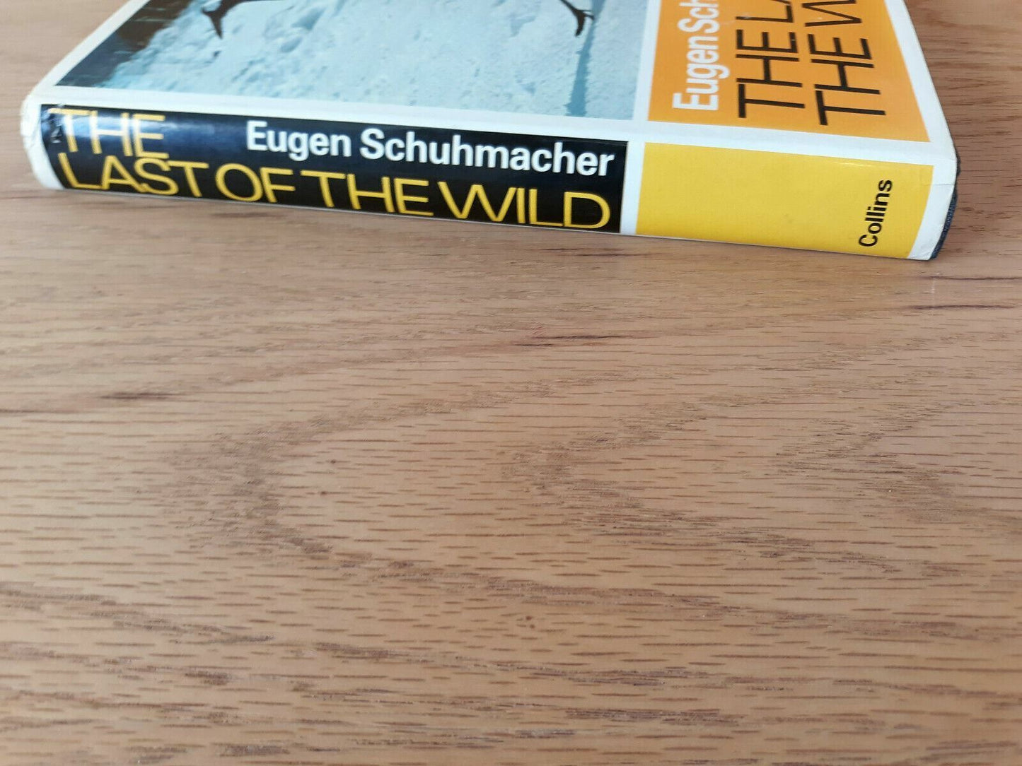 The Last Of The Wild Eugen Schuhmacher 1968 Hardcover Dust Jacket